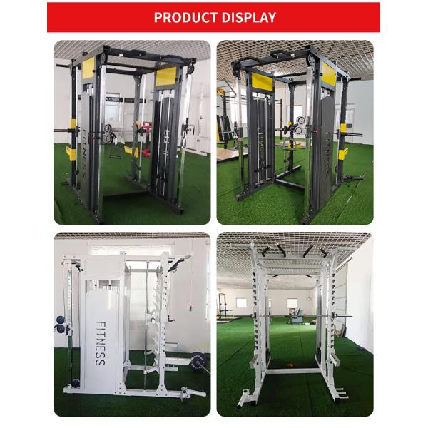 Chest Exercise Part Multi Smith Machine Dual Cable Cross Machine With Customized Logo