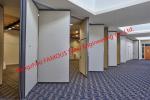 Panel Folding Fabric Doors Soundproof Fast Sliding Wall Partition Doors For