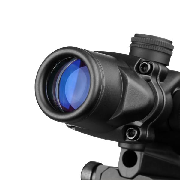 Trijicon 4x32 ACOG Riflescope Red And Green Dual Illuminated Chevron Reticle TA51 Mount