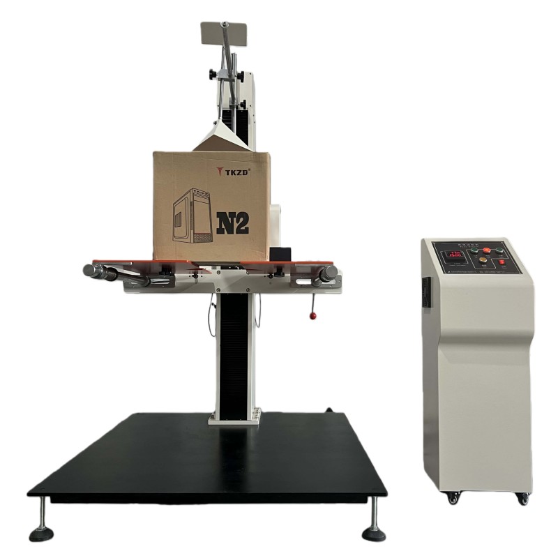 Free Drop Tester Dual Wing Drop Tester Two Arm Drop Testing Machine Dual Arm Drop Test Machine