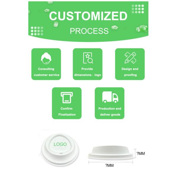 Eco Friendly Sugarcane Pulp Biodegradable Cups And Lids