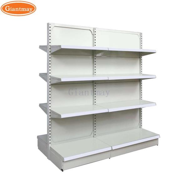 ODM Supermarket Metal Shelf Rack For Store Floor Standing Display Unit