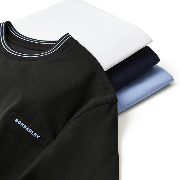 320 Gsm Custom Men'S T Shirts with Knitted Weaving Method