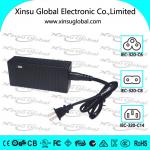 Best selling portable 12.6V 5A lithium ion battery charger with UL cUL CE GS SAA