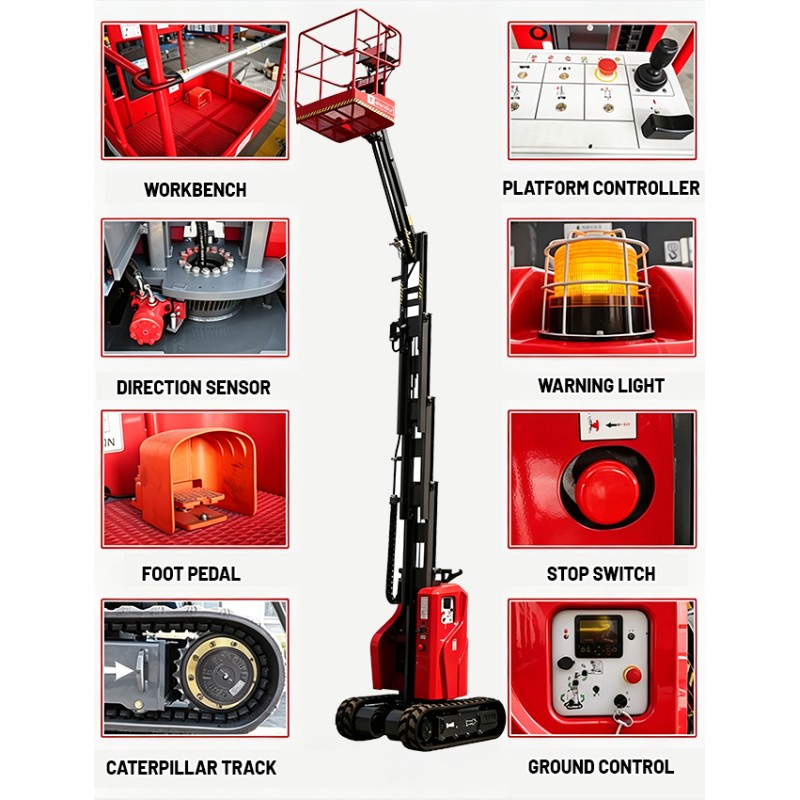 Heavy-duty Self-Propelled Mast Lift