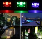 Full Color Outdoor LED Flood Light IP65 , 10W Rgb Led Floodlight