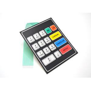 Buy cheap Square Embossed Tactile Membrane Switch Scratch Resistant product