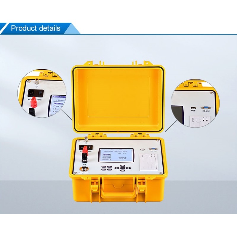 High Voltage Capacitance & Tan Delta Bridge with ±1% Accuracy & USB Control