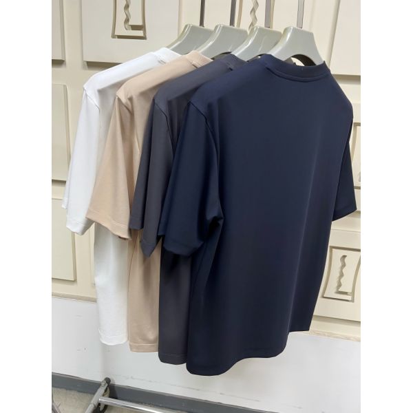 Minimalist Printing Short - Sleeve T - Shirts for Men, Solid Color Basic Tees Men Tshirt