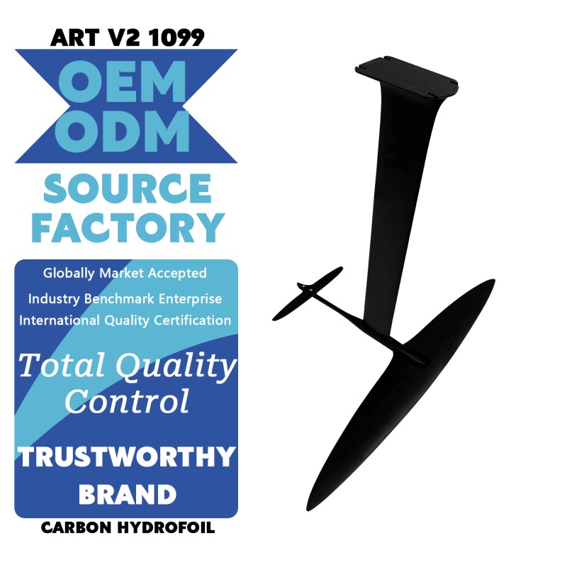 ART V2 1099 Ultra High Modulus Carbon Hydrofoil Set for Multi-Condition Foiling