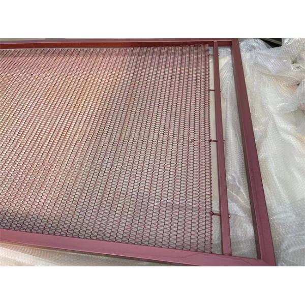 1mm Architectural Decorative Wire Mesh Panels Conveyor Belt