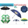 Buy cheap Customized Logo Windproof Fiberglass Golf Umbrella Double Canopy from wholesalers