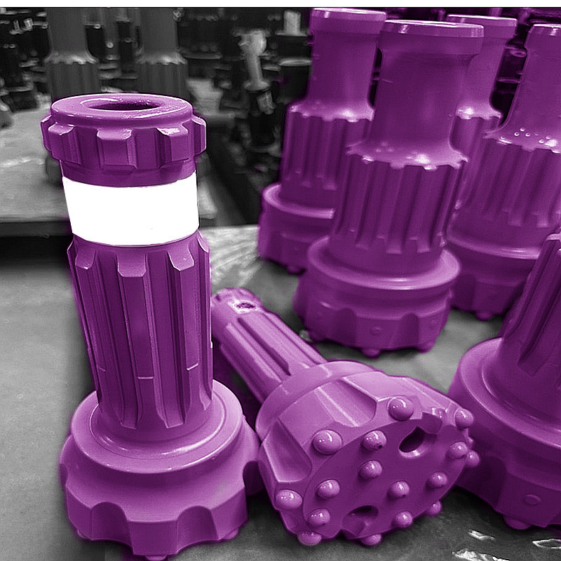 Mining DTH Drill Bit Heat Treatment Processes Hard Rock Drilling Tools DTH Hammer And Bits