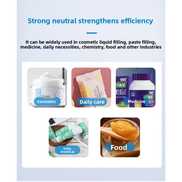 Easy Operation Fully Automatic Servo Rotor Pump Paste Liquid Filling Machine for Honey Viscous Liquid Peanut Butter Ketchup