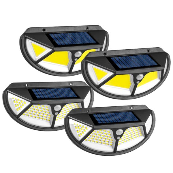 LED Solar Light Outdoor Solar Lamp with Motion Sensor Light Sunlight Street Lamp LED Spotlight for Garden Decoration
