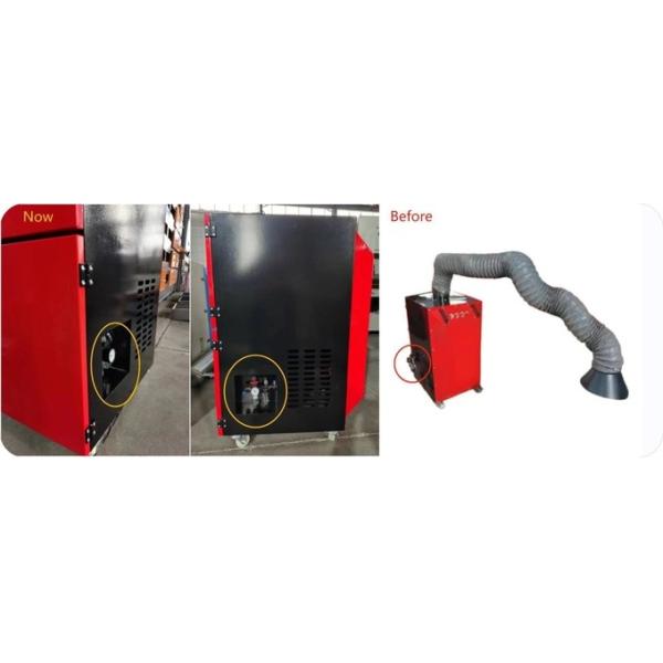 Semi Auto Weld Smoke Eater Portable Welding Fume Extraction System With Accessories