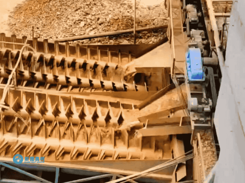 Manganese Ore Trommel Scrubber