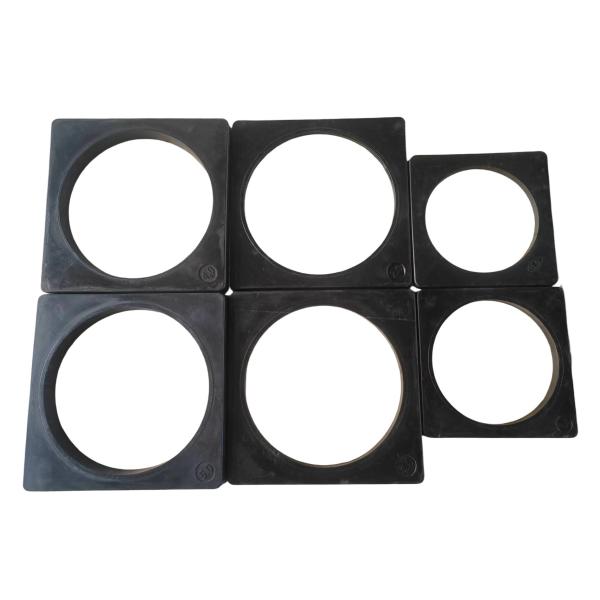 Professional Solution Windproof Stackable Traffic Cone Weight and Rubber Base Weight for Enhanced Event Stability
