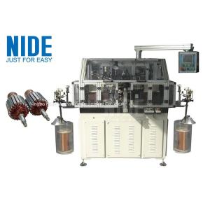 Buy cheap Semi Auto Double Flyer Armature Winding Machine Reliable , PLC Controlled product