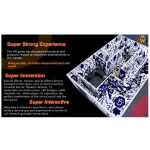 XR SPACE ADVENTURE Virtual Reality LBE 8 Players Per Batch