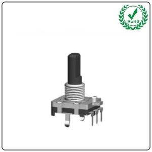 Buy cheap 16mm EC16 rotary encoder with Insulated shaft encoder EC162102I1F-VA1 product