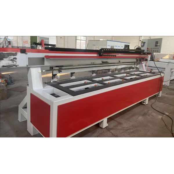 ZEUS 45 Degree Chamfering Machine One Cutting Four Edgeing PLC Control Gear Drive Bearing Gearbox Stone Grinding 7.5kw Motor