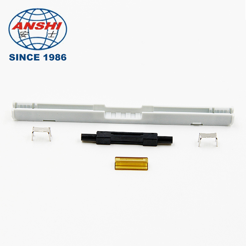 L925BP FTTH Fiber Optic Mechanical Splice, Quick Assembly SC Connector SM MM Bare Fiber Drop Cable for 5G Network