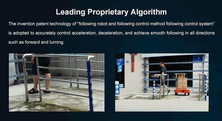 New Automated Mobile Robot Dolly Delivery