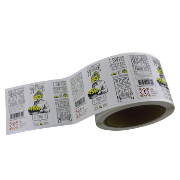 White Casting Coated Paper For Self Adhesive Sticker Paper Purpose