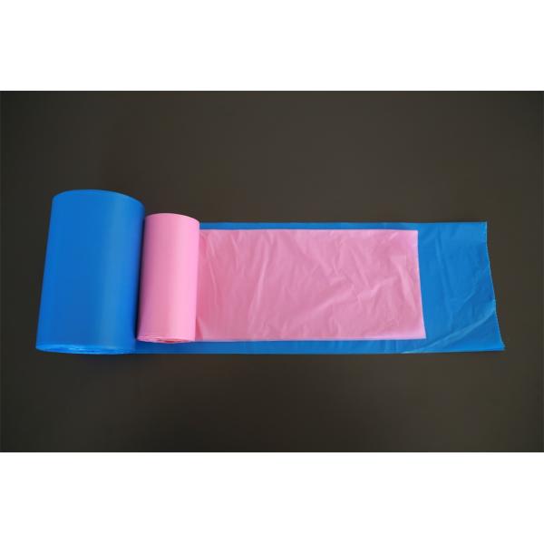 Plastic Coloured Disposable Bin Liners , Garbage Bag Liners Biodegradable