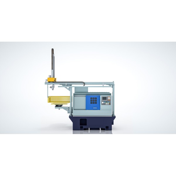 High Efficiency Multi-equipment CNC Lathe Automatic Gantry Loader Stable Running Precision Machining Automated Production Line