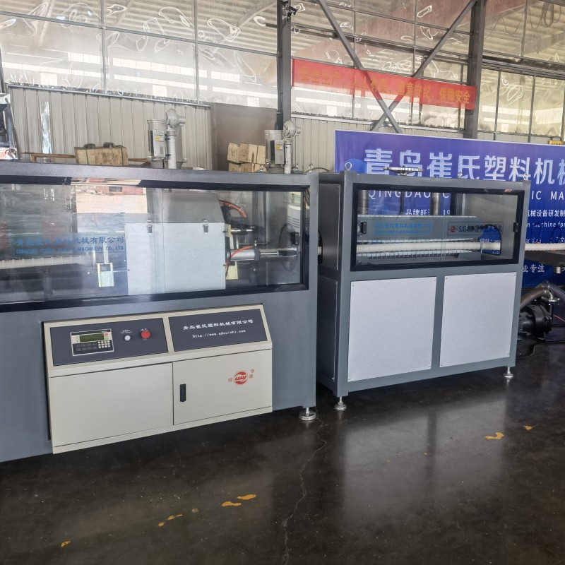 Fully Automatic PE Prestressed Spiral Duct Making Machine, Single Screw Extruder for Post-Tension Corrugated Tube