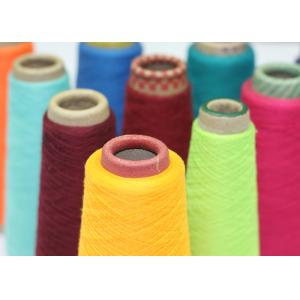 Buy cheap Colourful Sewing Thread Yarn , Single / Double Plys Polyester Staple Yarn product