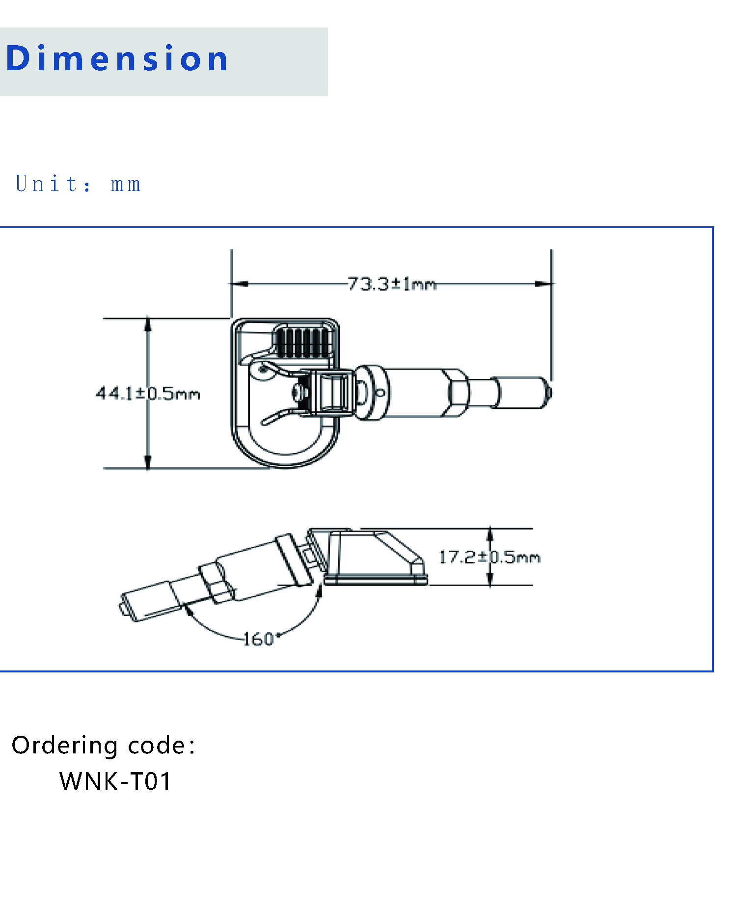 Universal TPMS Sensor for Cars Programmable Tire Pressure Sensor