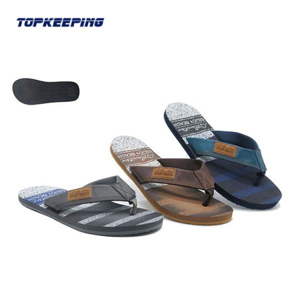 Outdoor Soft Rubber Slippers Reef EVA Soft Sole Flip Flops Mens