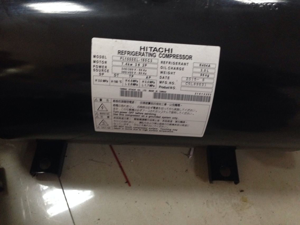 Buy cheap black new hitachi horizontal scroll compressor FL1000EL-180C3 product