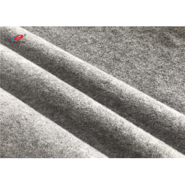 Textile Warm Keeping Poly Spandex Fabric Four Way Stretch Plain Dyed Fabric