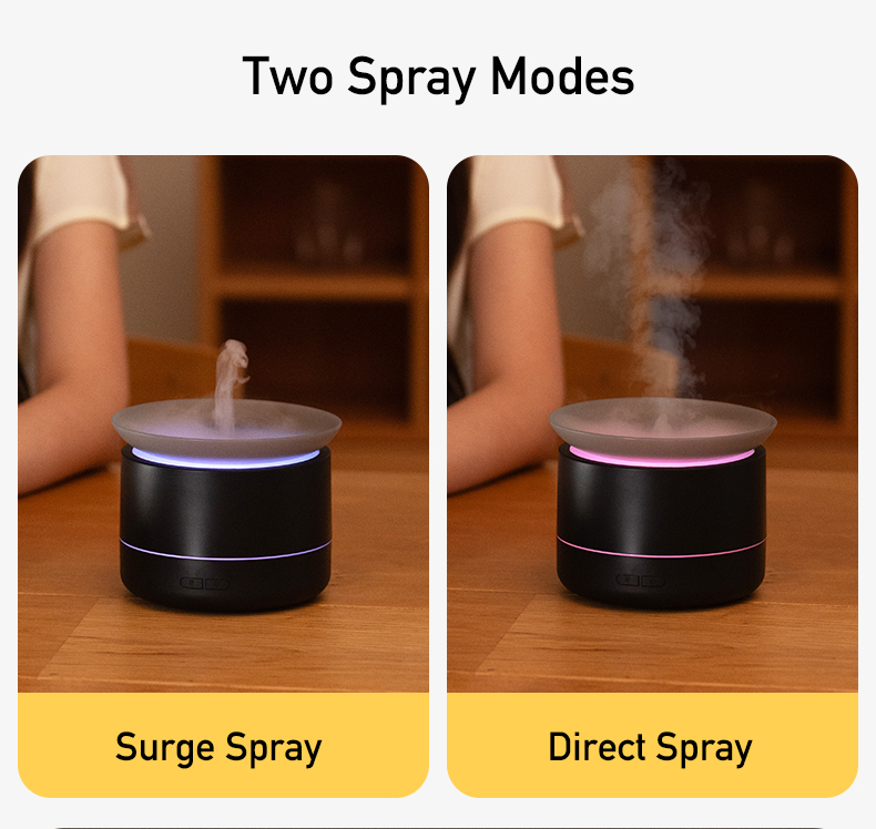 Atmosphere Decoration Delicate Mist Automatic Shutdown Colorful Bedroom Home Aromatherapy Essential Oil Diffuser of Best Gift