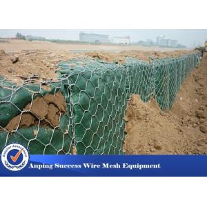 Buy cheap Galvanized Low Carbon Gabion Wire Mesh Galfan Material 10x12Cm product