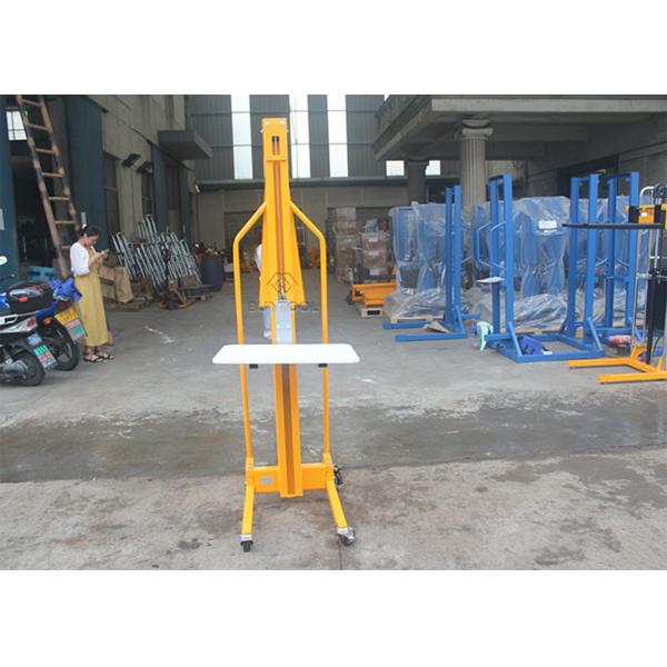 220 Lb 100kg Shelf Hydraulic Stacker Manual Platform M200 Work Positioner Lift Truck