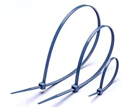 Metal Detectable Nylon Wire Ties 100-370mm Plastic Wire Straps Zip Ties X-ray Inspections Cable Tie