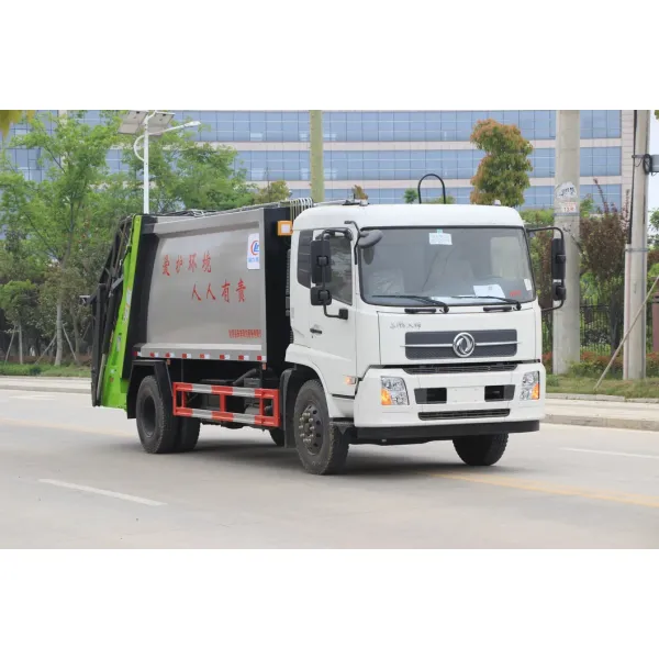 Dongfeng 15 Cbm 4*2 Self Compressing Garbage Compactor Truck Refuse Collection Truck