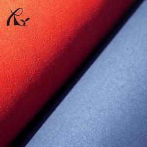 Buy cheap In Stock 0.55mm Suede Microfiber Leather for Jewelry Box Jewelry Bag Electronic Product Packaging Synthetic Leather product