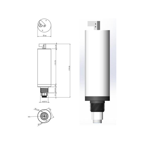 Fluorescence Method Blue Green Algae Chlorophyll Probe Sensor for Continuous Monitoring