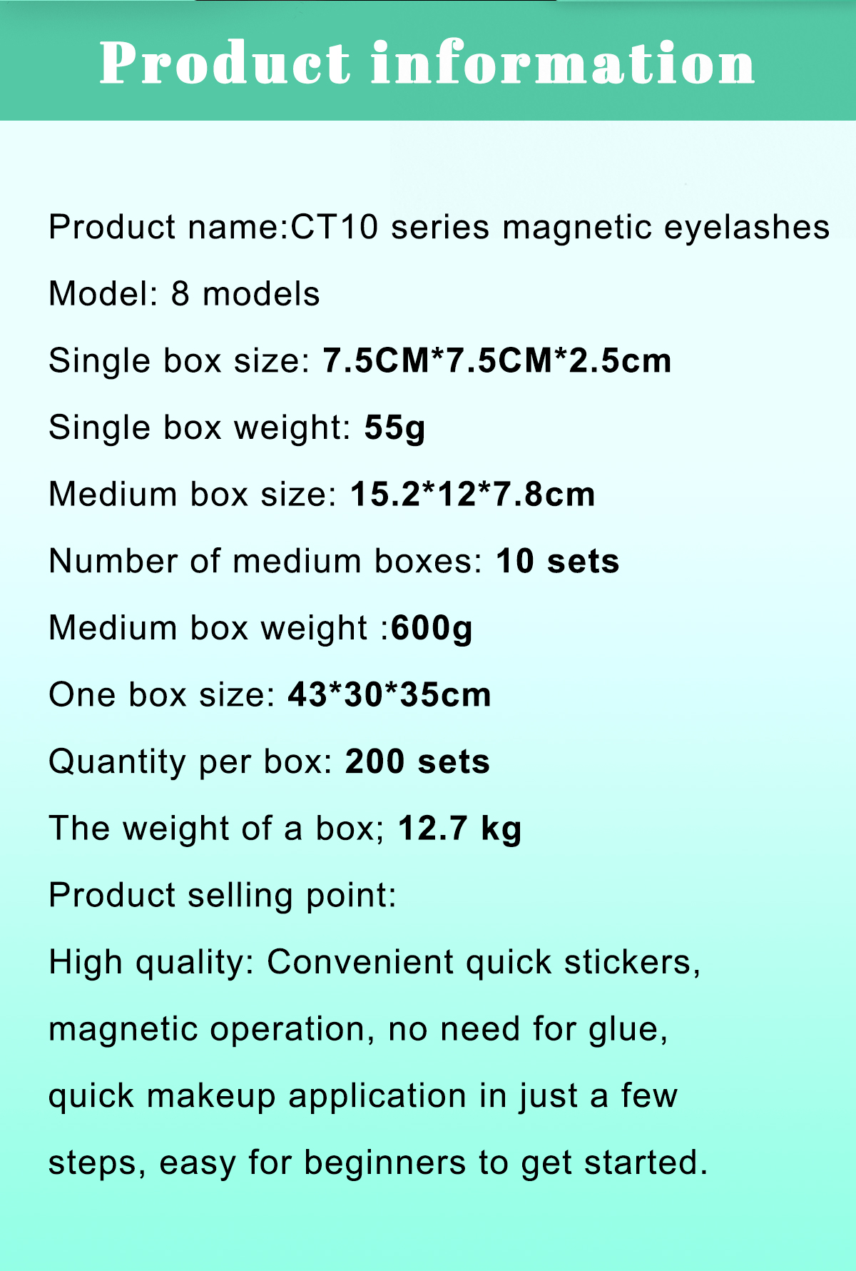 Custom 3D Magnetic Cluster Lashes Applicator Volume No Glue Needed Reusable Water Resistant