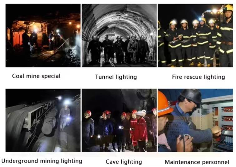 Durable LED Mining Lamps Designed to Provide Illumination in Harsh Underground Mining Environments with Wireless Charging Capability
