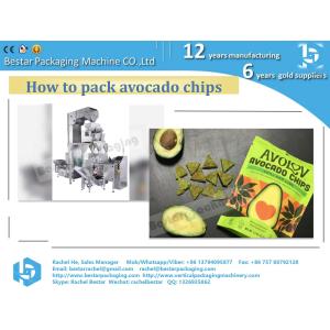 How to package avocado slices by Bestar automatic Doypack machine