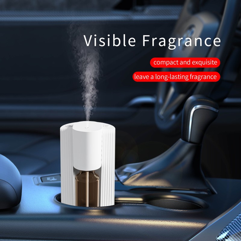 PP POM Portable Aromatherapy Diffuser 10-30m2 Coverage With Two Fluid Atomization