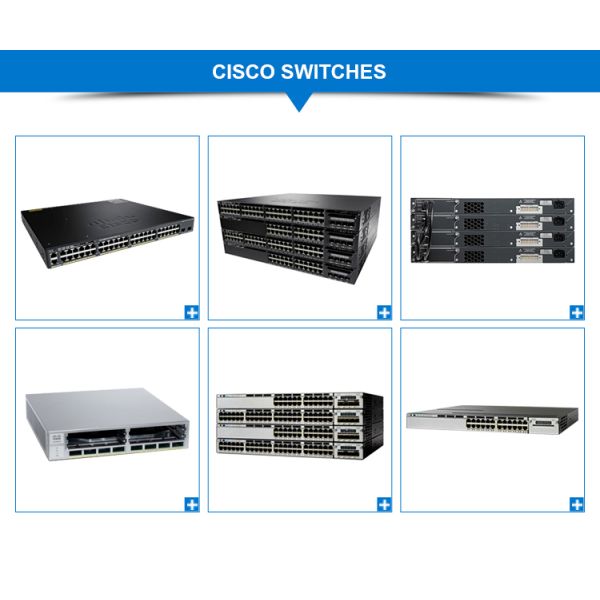 Cisco 9300 Series 48 UPOE+ Port Network Switch with 256 Gbps Switching Capacity and Stackable Design