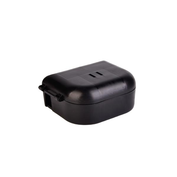 18 Days Production Lead Time Black Lockable Box Mice Mouse Rat Bait Station With Key